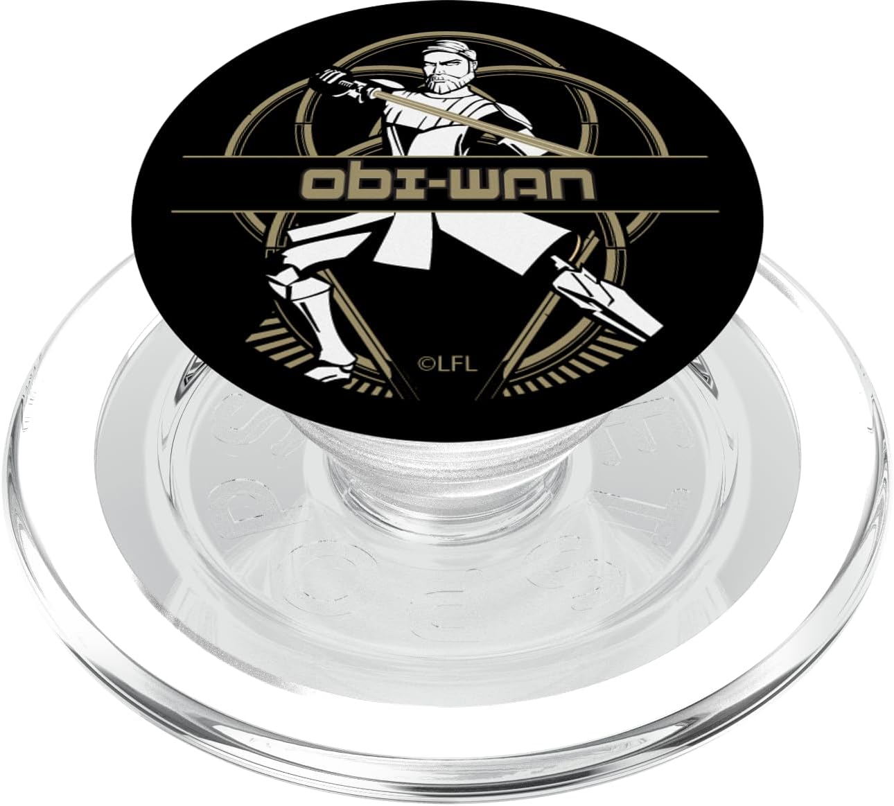 Star Wars The Clone Wars Obi-Wan Jedi Master PopSockets MagSafe PopGrip for iPhone