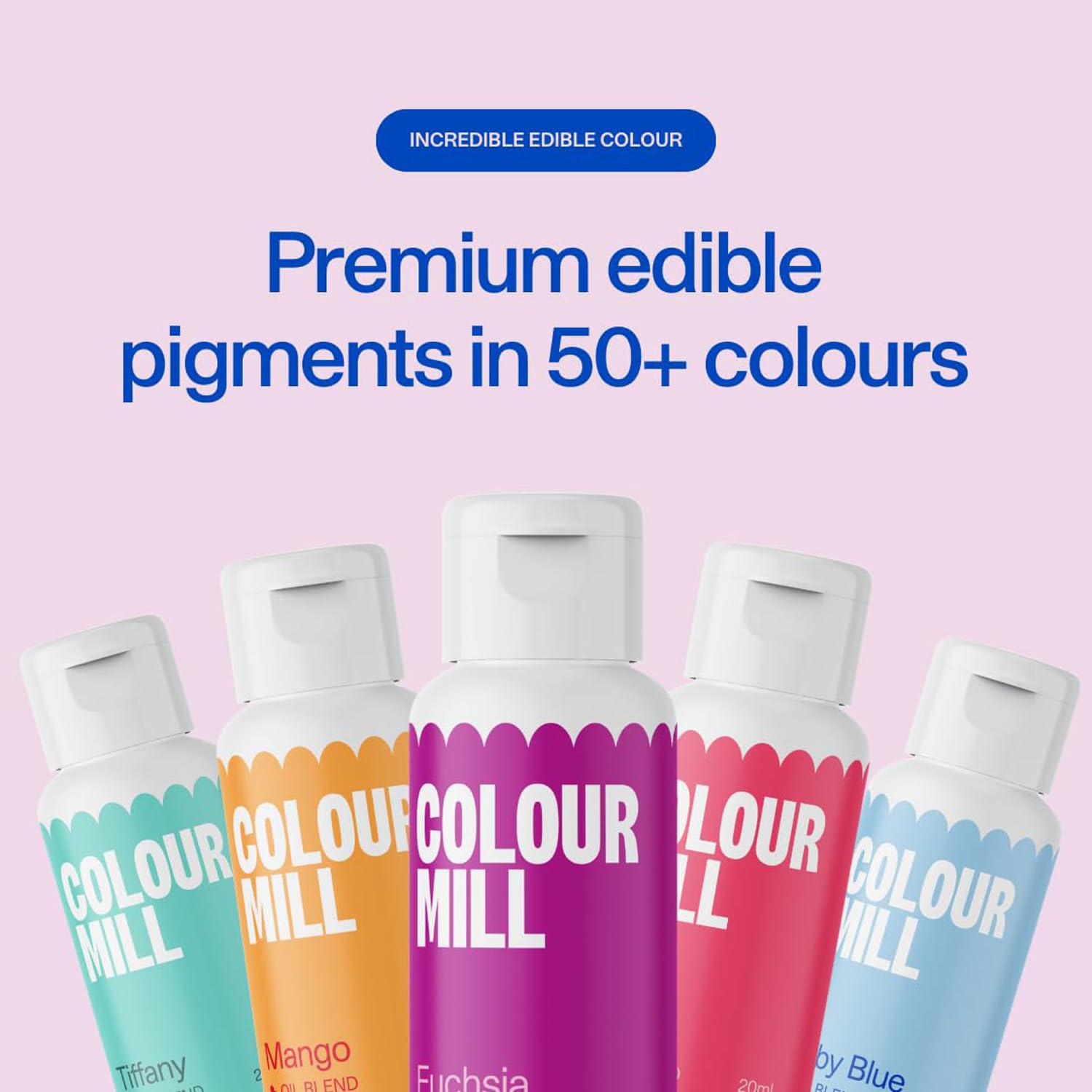 Colour Mill Oil Blend Food Colouring Red - Colorant Alimentaire Liposoluble Base d'Huile - 100 ml