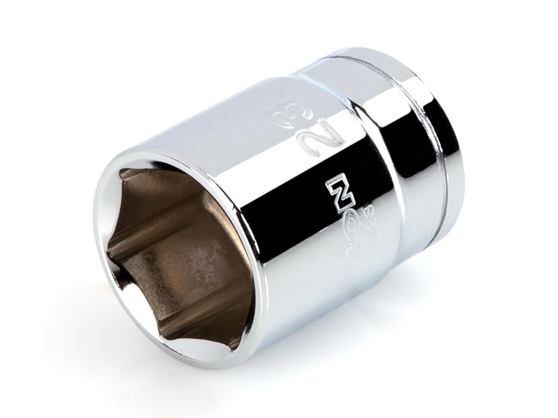 Soquete Avulso TEKTON 23 mm, Encaixe de 12,7 mm (1/2 pol.), 6 Pontos, Raso SHD22123