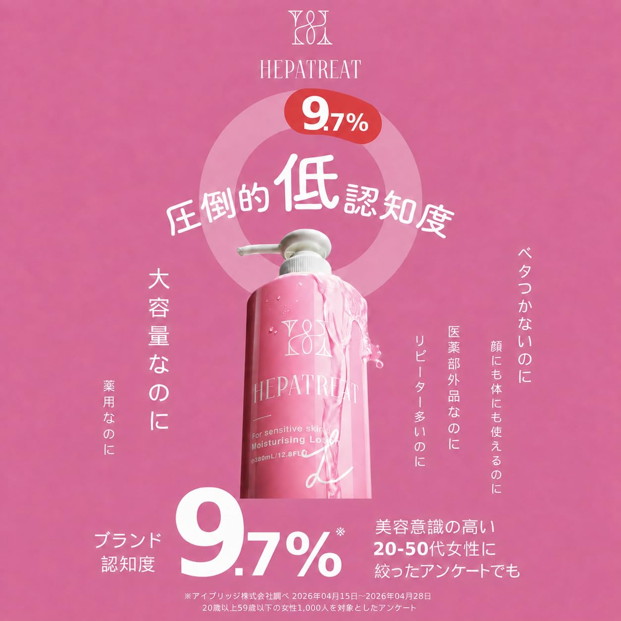 Amazon.co.jp: 【公式】ヘパトリート薬用モイストUV SPF50+/PA++++/UV