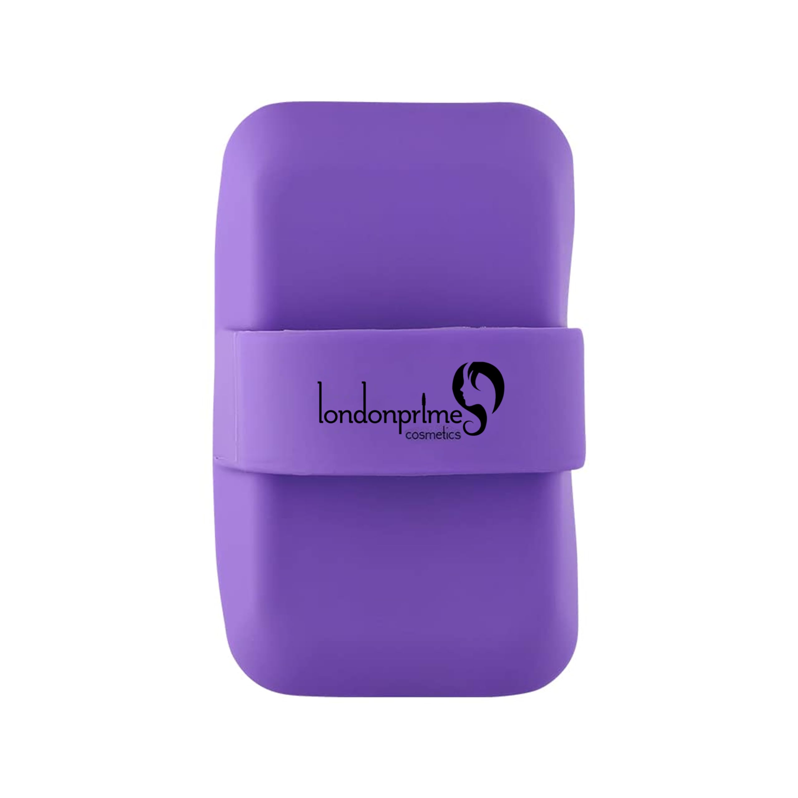 London Prime Makeup Brush Cleaner, Soft and Durable Silicone Cosmetic Cleaner Pad, Foldable Portable Washing Tool Scrubber (Purple)-picture-30