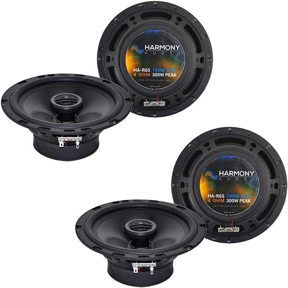Compatible with Saturn VUE 2002-2003 Factory Speaker Replacement Harmony (2) R65 Package New