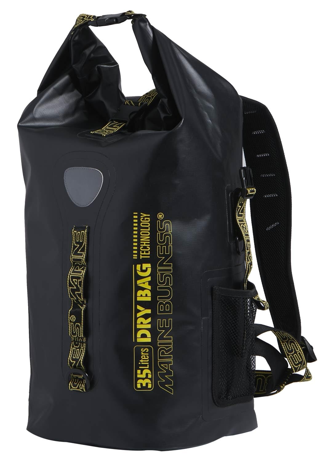 Marine Business Wodoszczelny plecak 35 l, z zamknięciem zwijanym, IPX6 Dry Backpack, niebieski, czarny