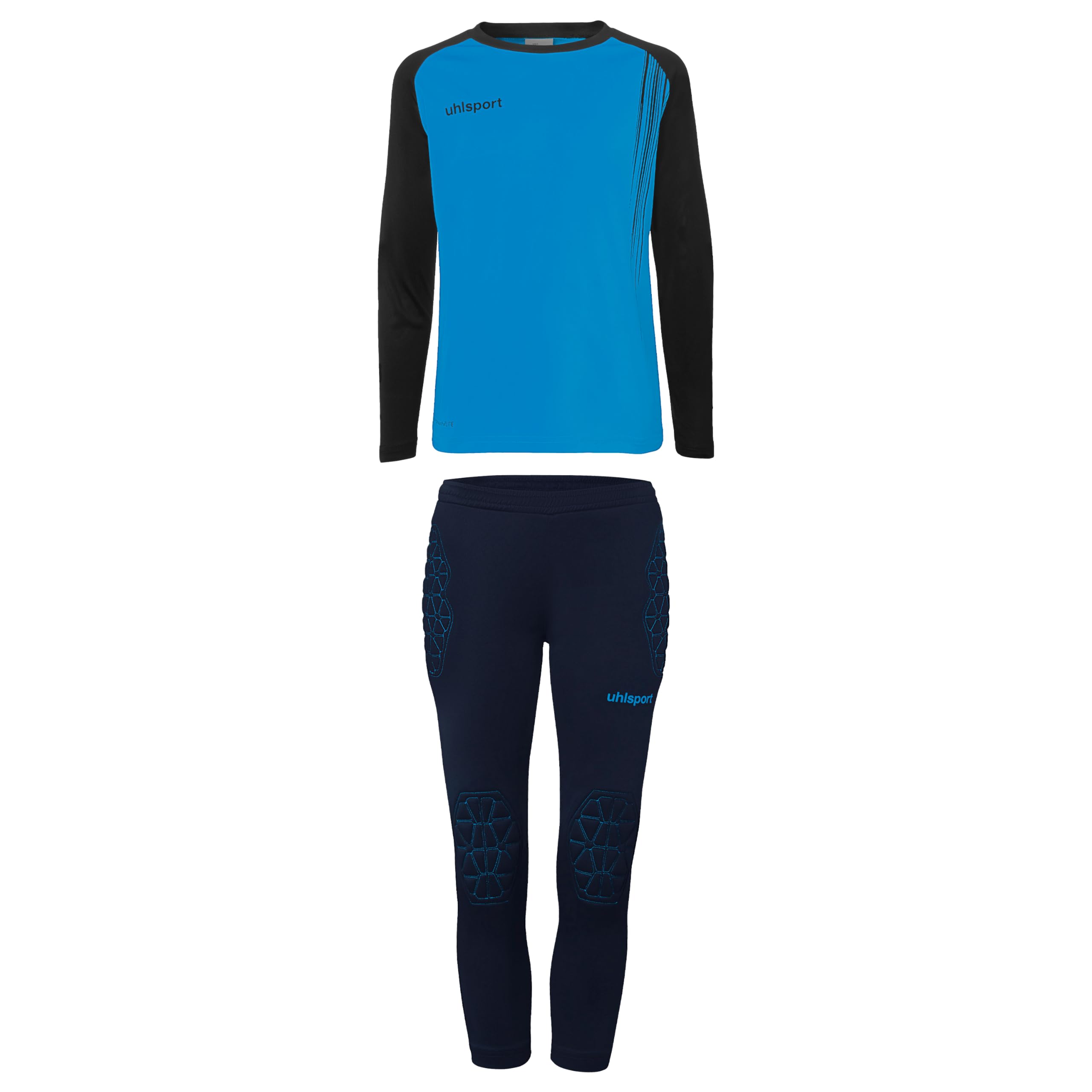 uhlsport Impulse Conjunto de Portero Junior: Conjunto de Camiseta de Portero Compuesto por Camiseta y pantalón Corto