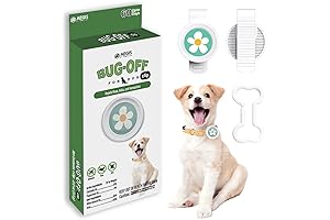 Bug-Off Clip for Dogs - Natural Flea and Tick Repellent Collar