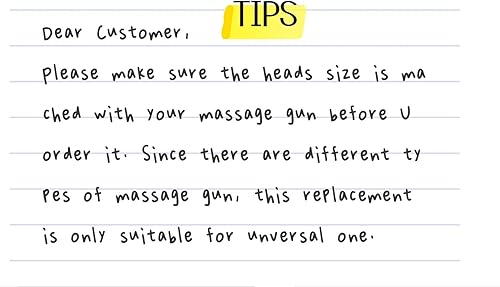Miniatura 7 de 6 cabezales de masaje con bolsa de almacenamiento, accesorio de pistola masajeadora reemplazable, pistola de masaje de tejido profundo, aplicadores
