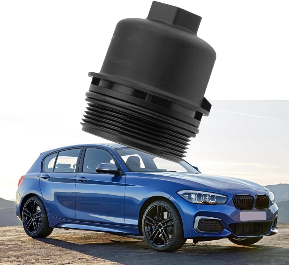Oil Filter Housing Cap, Compatible with BMW X3 G01/F97 2017-2020 | Compatible with BMW 3 Series F30/F80, G20/G80/G28, and Touring F31/G21/G81 2015-2019, Replaces 11428583900, 11427926064