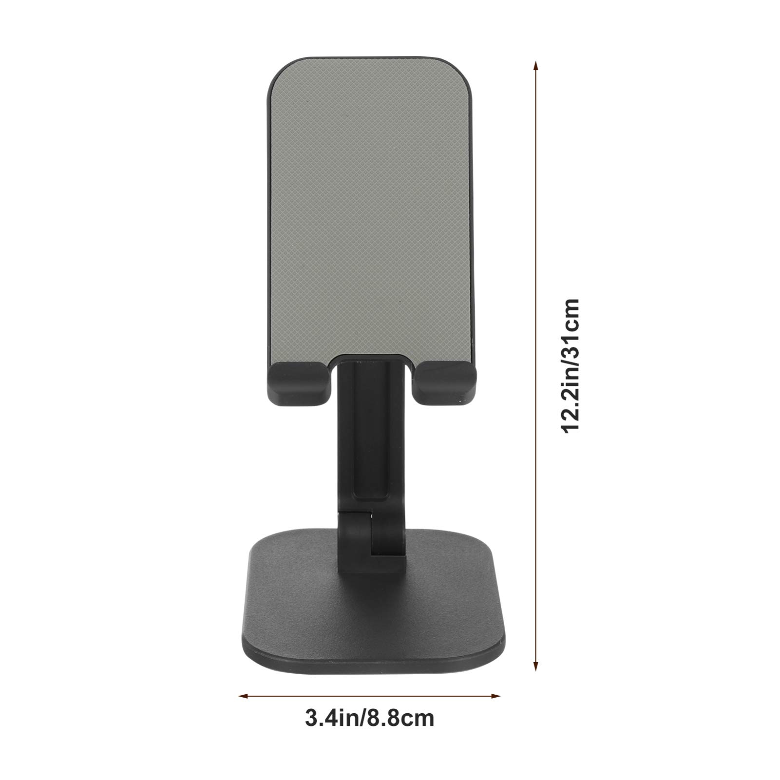 Gatuida Soporte Negro Compacto y Escritorio para Teléfono Tableta