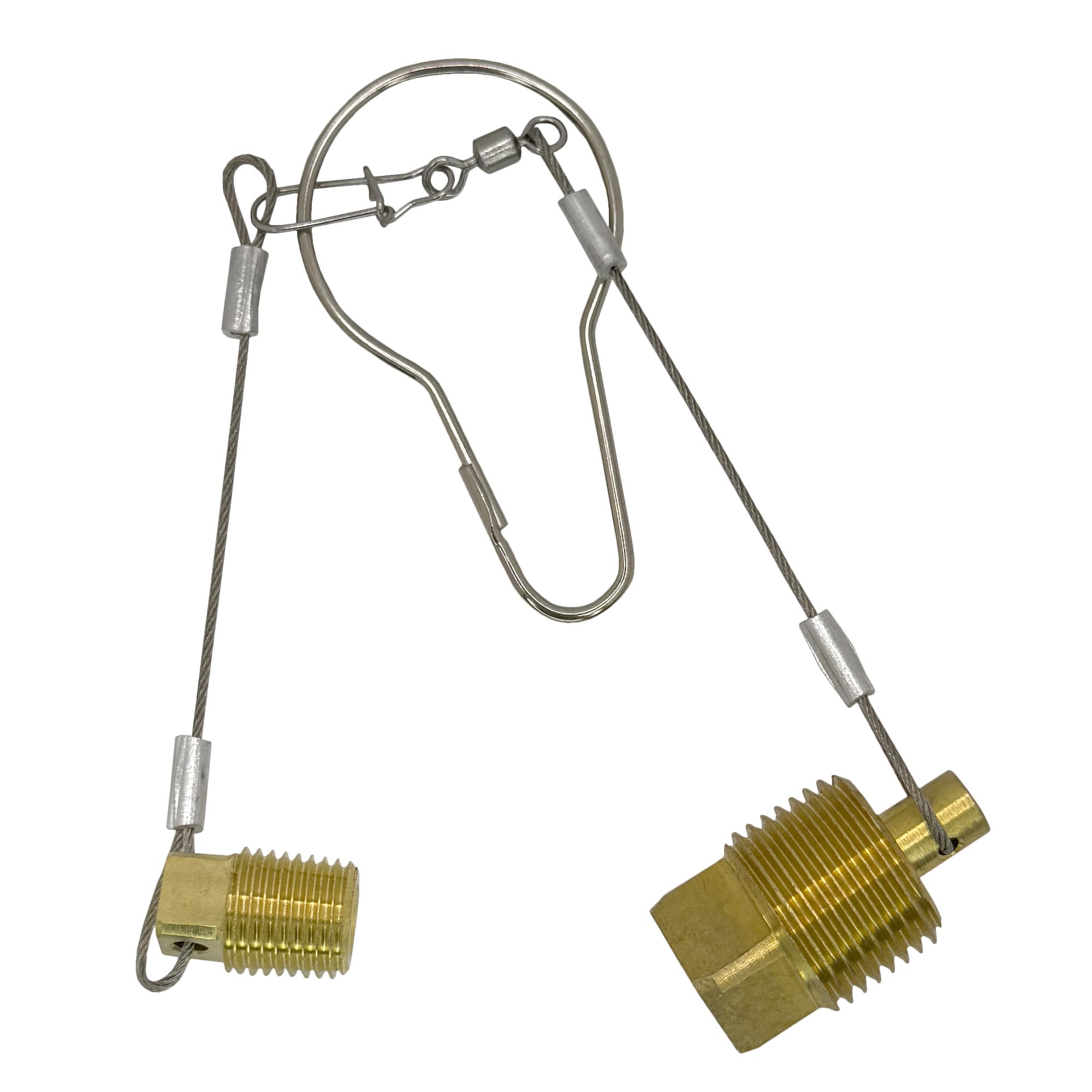 A.A Transom Drain Plug Tether Assembly Kit Replacement for Mercury Mercruiser - 862827