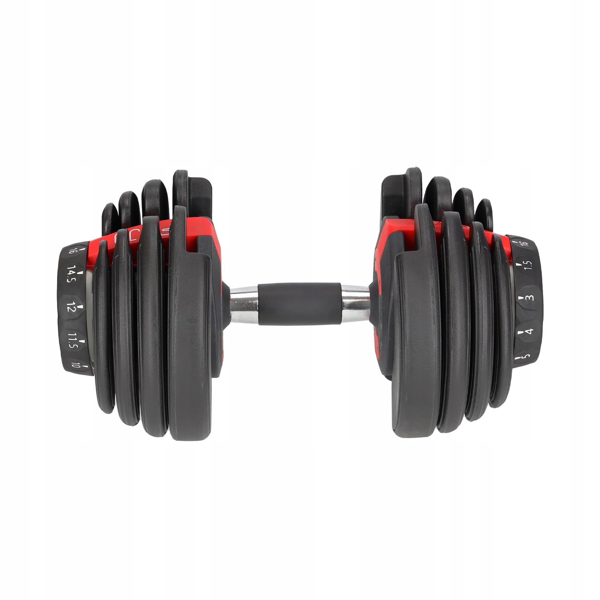4FIZJO Hantel Regulowany Z Podstawką Hantla Sztangielka Fitness Ciężar 1,5Kg-16Kg