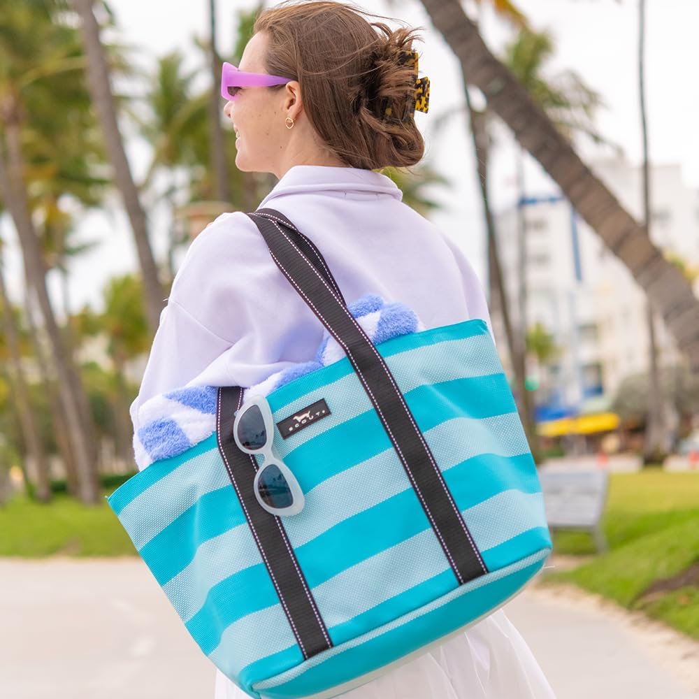 SCOUT Joyride - Large Sandproof Beach Bag For Women - Durable Mesh Woven Beach Tote, Pool Bag - Fabric Lets Sand Escape - Image 2
