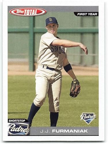 2004 Topps Total #854 J.J. Furmaniak FY RC - San Diego Padres