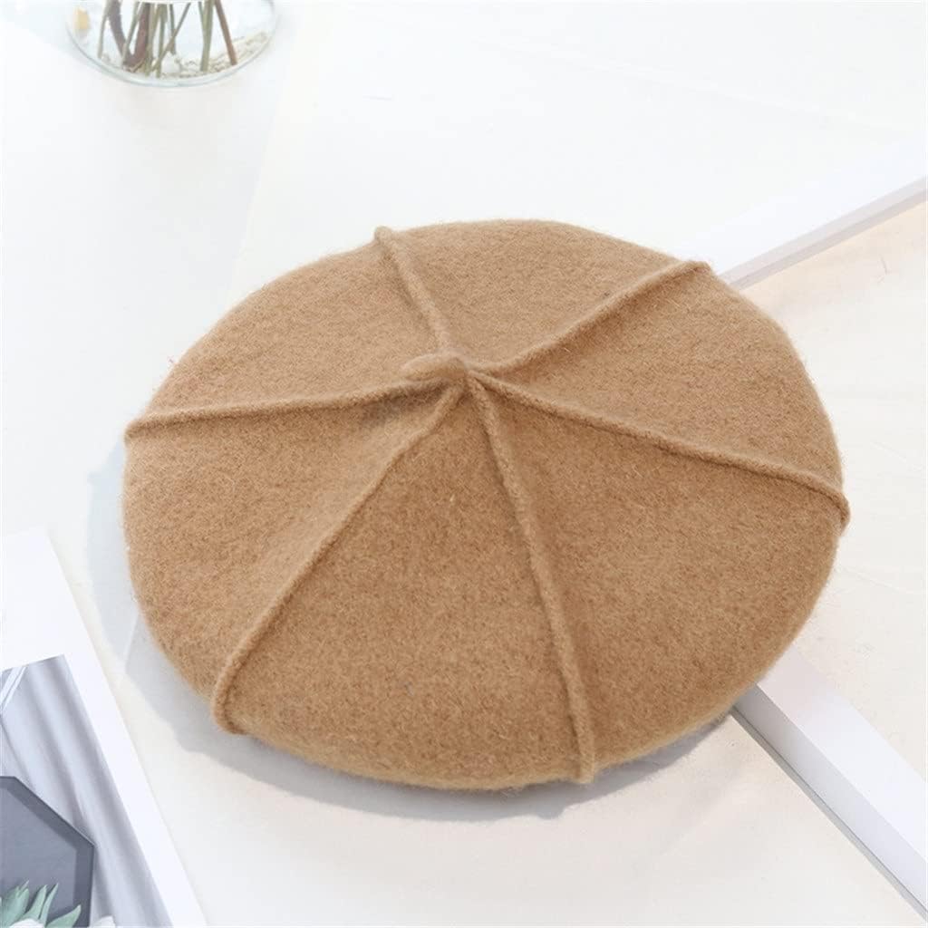 Autumn and Winter Solid Wool Children's Hexagonal Hat Bailey Hat Boys' and Girls' Fashion Versatile Fashion Hat
