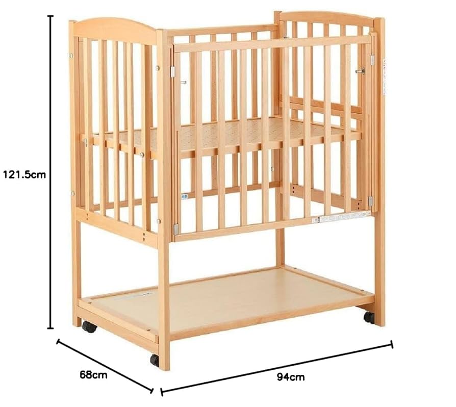 ミニベビーベッド_カトージ(KATOJI)_ナチュラル ハイシートミニベッド（ナチュラル）」について｜カトージの商品