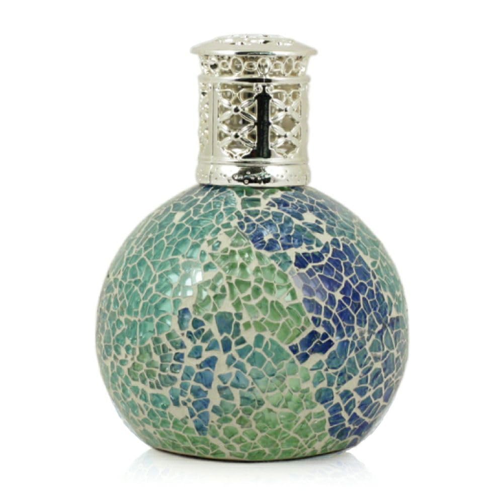 Ashleigh and Burwood A Drop Of Ocean Catalytic Fragrance Lamp | Powerful and Purifying Home Fragrance | Sparkling Blue Beachy Mosaic Décor Gift