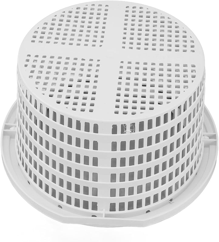 SIXRUN 18 cm-es Medence Szkimmer Kosár SP1091LX Modellhez - Tartós Műanyag Szűrőkosár Fogantyúval Medencékhez és Jakuzzihoz