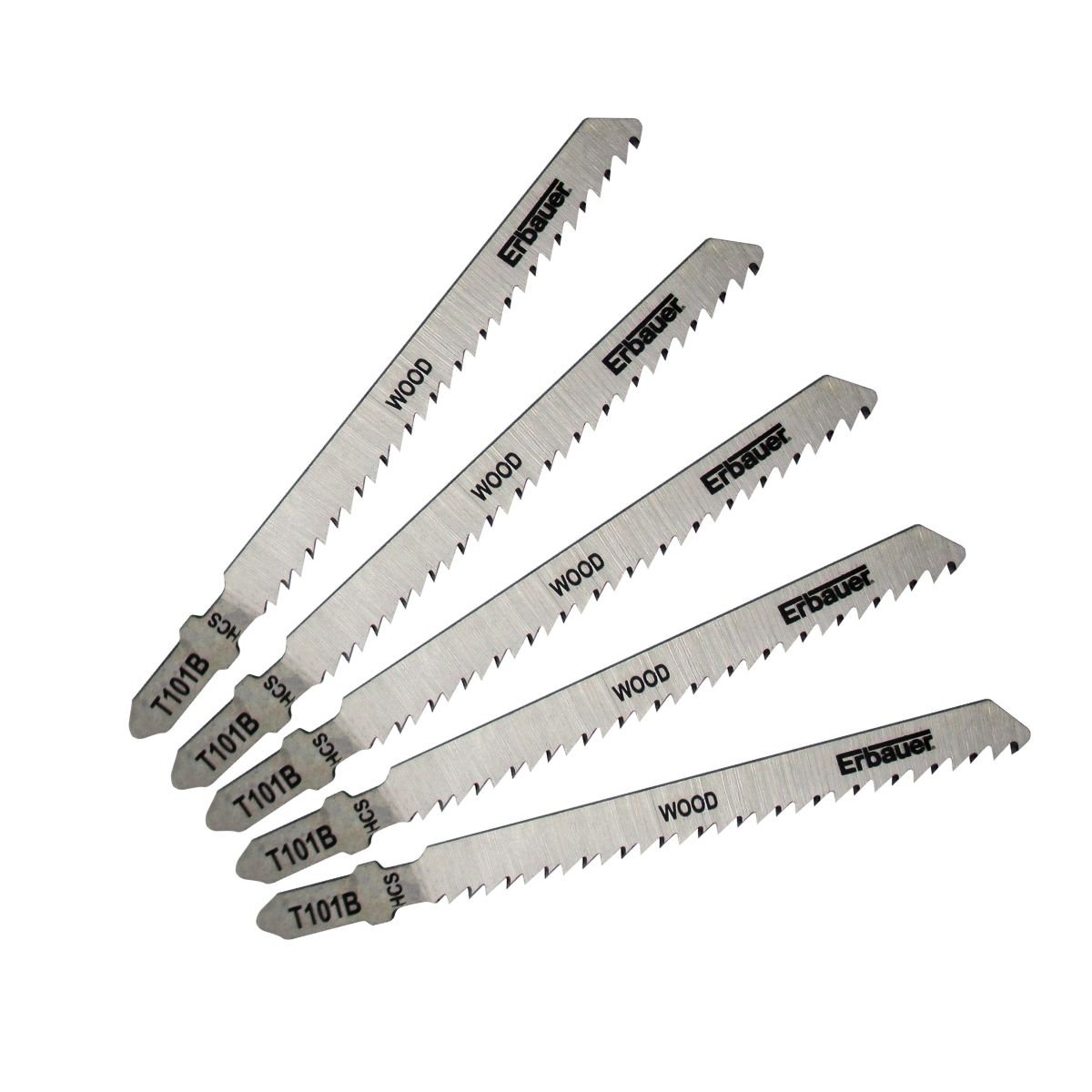 Erbauer 101B Wood Jigsaw Blades Pack of 5 Amazon.co.uk DIY & Tools
