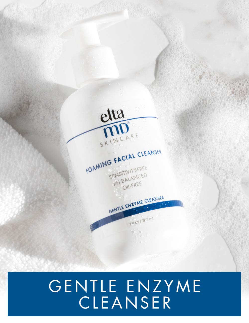 EltaMD Foaming Facial Cleanser, Gentle, Oilfree, Sensitivityfree