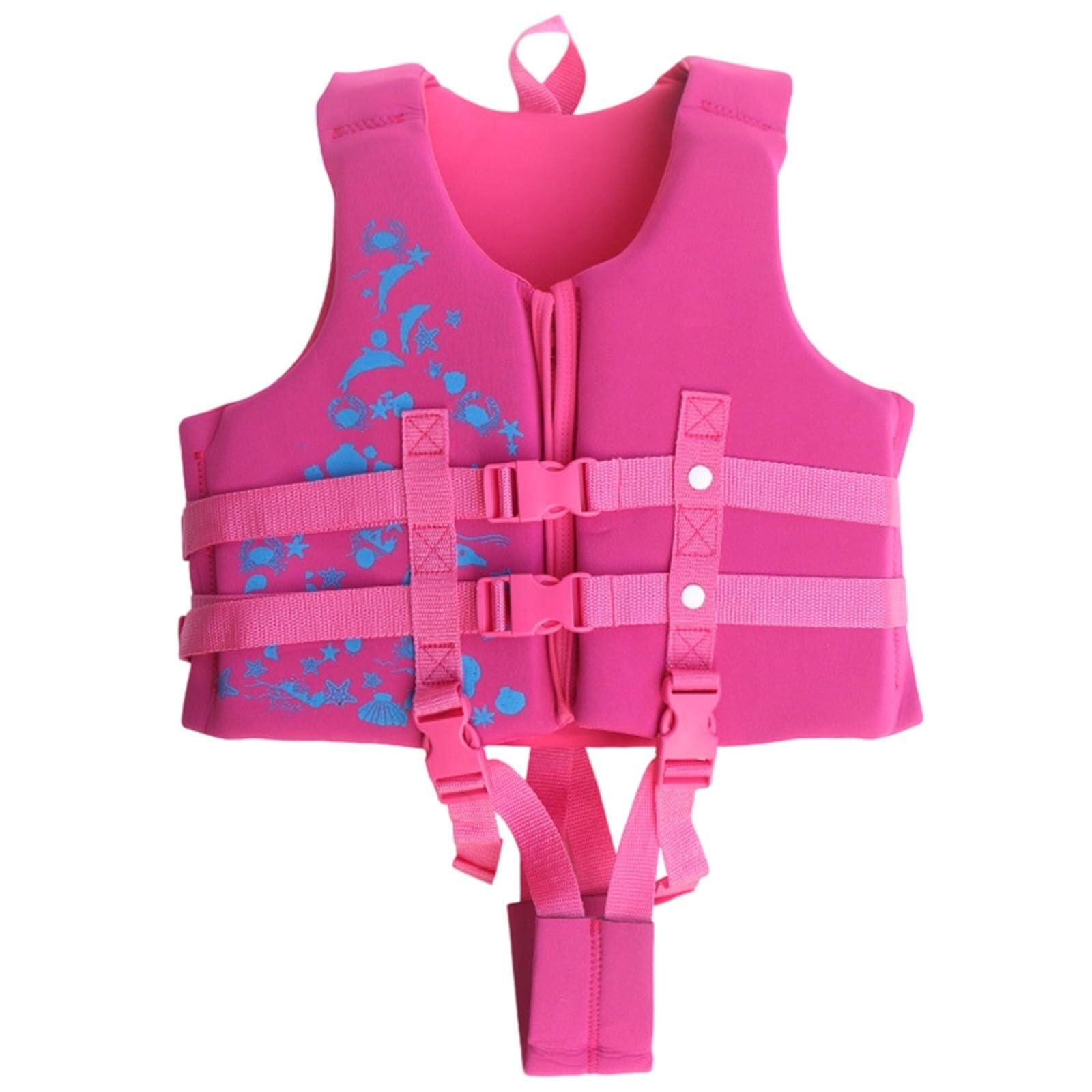 Schwimnweste Kleinkinder Unisex Verstellbar Hohe Auftriebskraft Tragbar Neopren EPE Schaum Reißverschluss für Pool Strand Schwimmen Wasserspiel