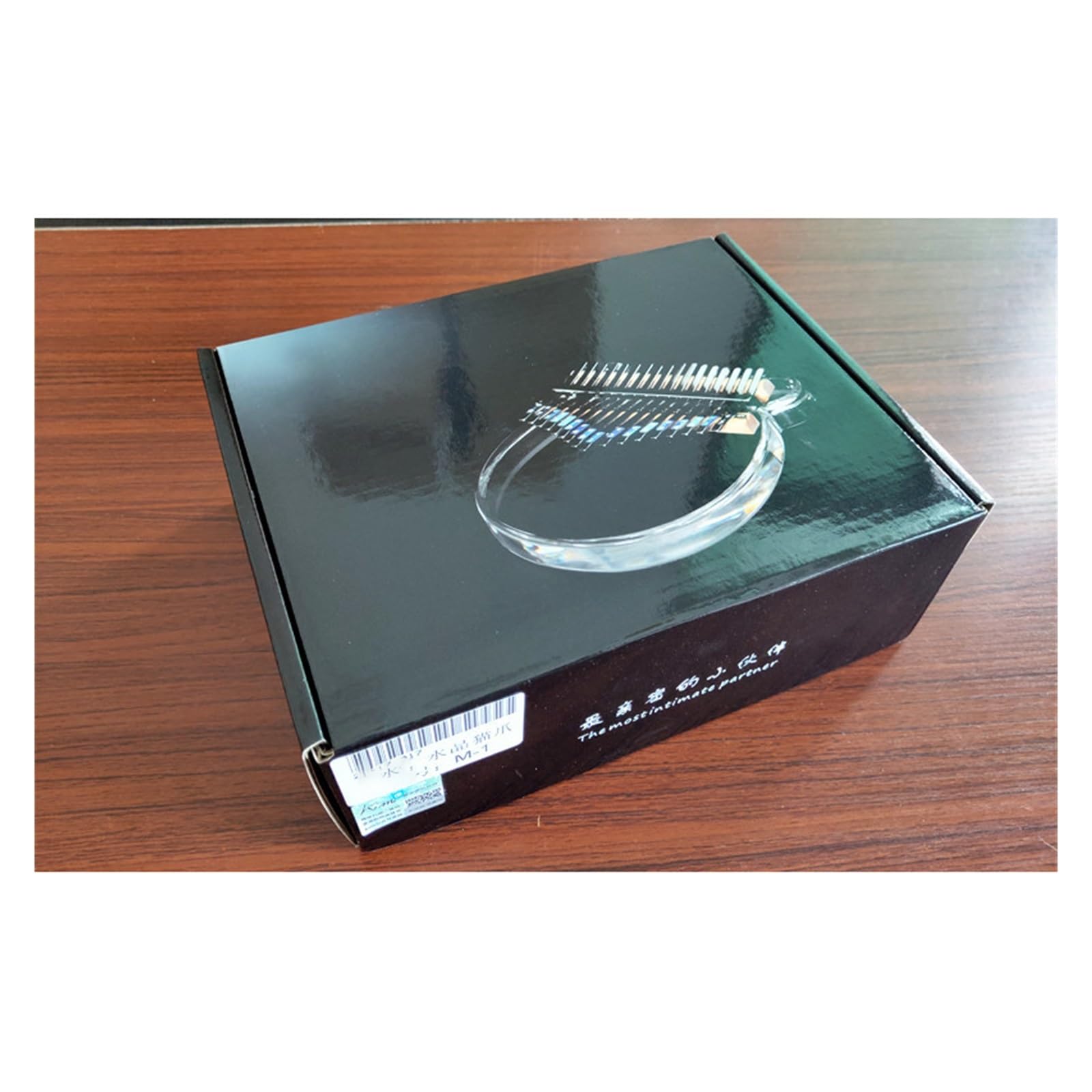 Kalimba Strumento Musicale Pianoforte A Pollice Arcobaleno Piastra In Acrilico Kalimba Trasparente A 17 Note Con Borsa E Accessori