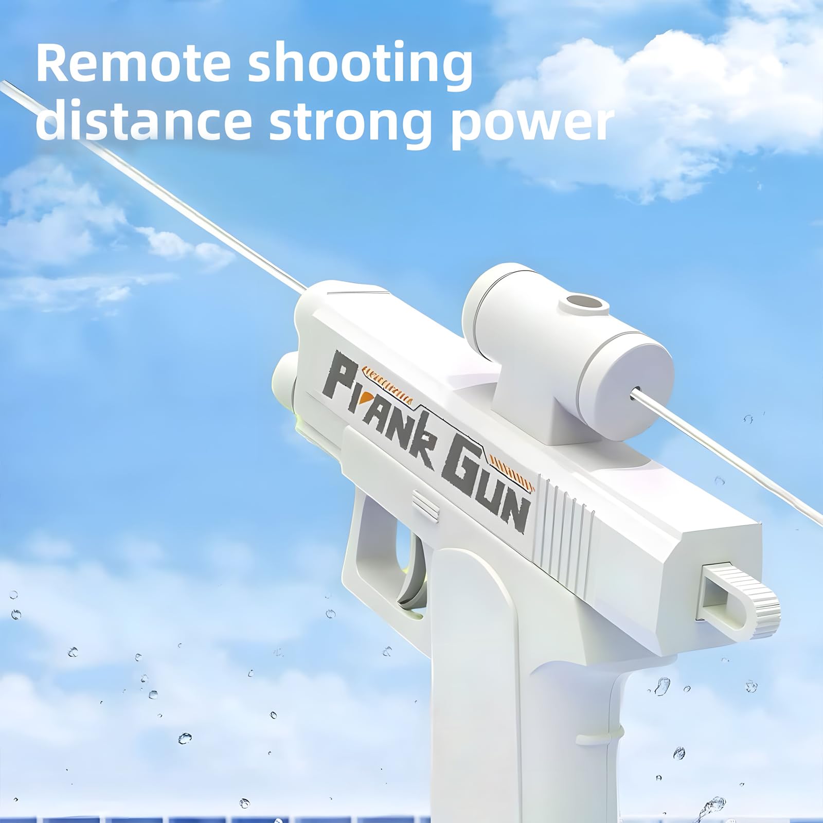 Pistolet à Eau Farceur à Double Sens – Surprise ! L'eau Revient Sur Le Tireur – Jouet Humoristique été