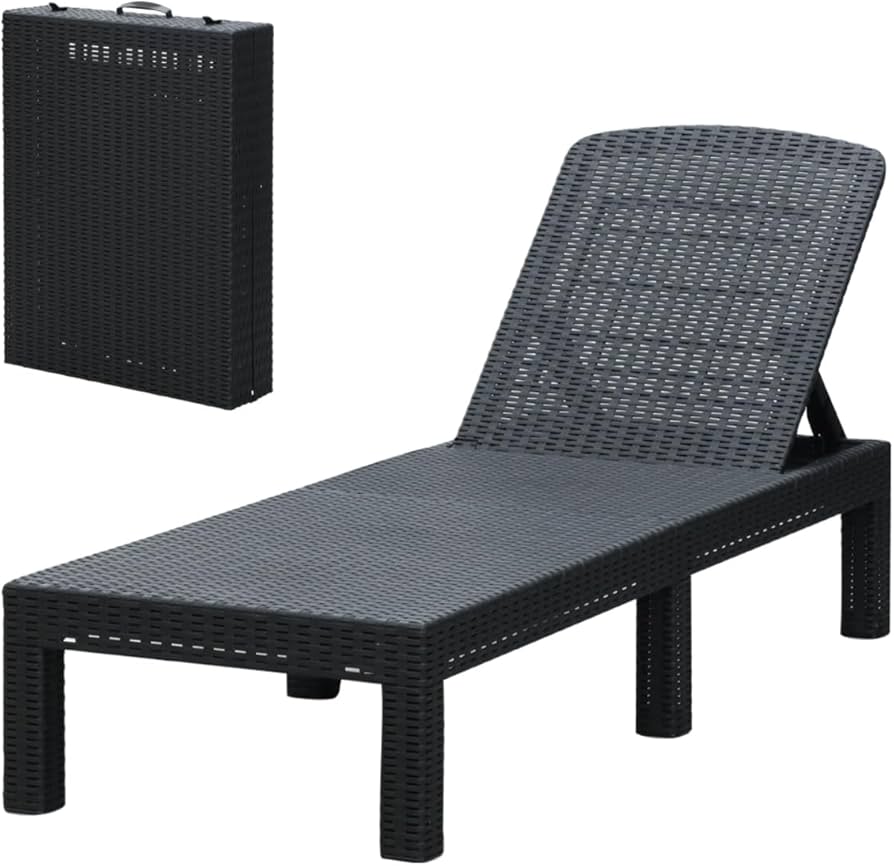 Amazon.co.jp: ラタン調ベッド 折りたたみ リクライニング