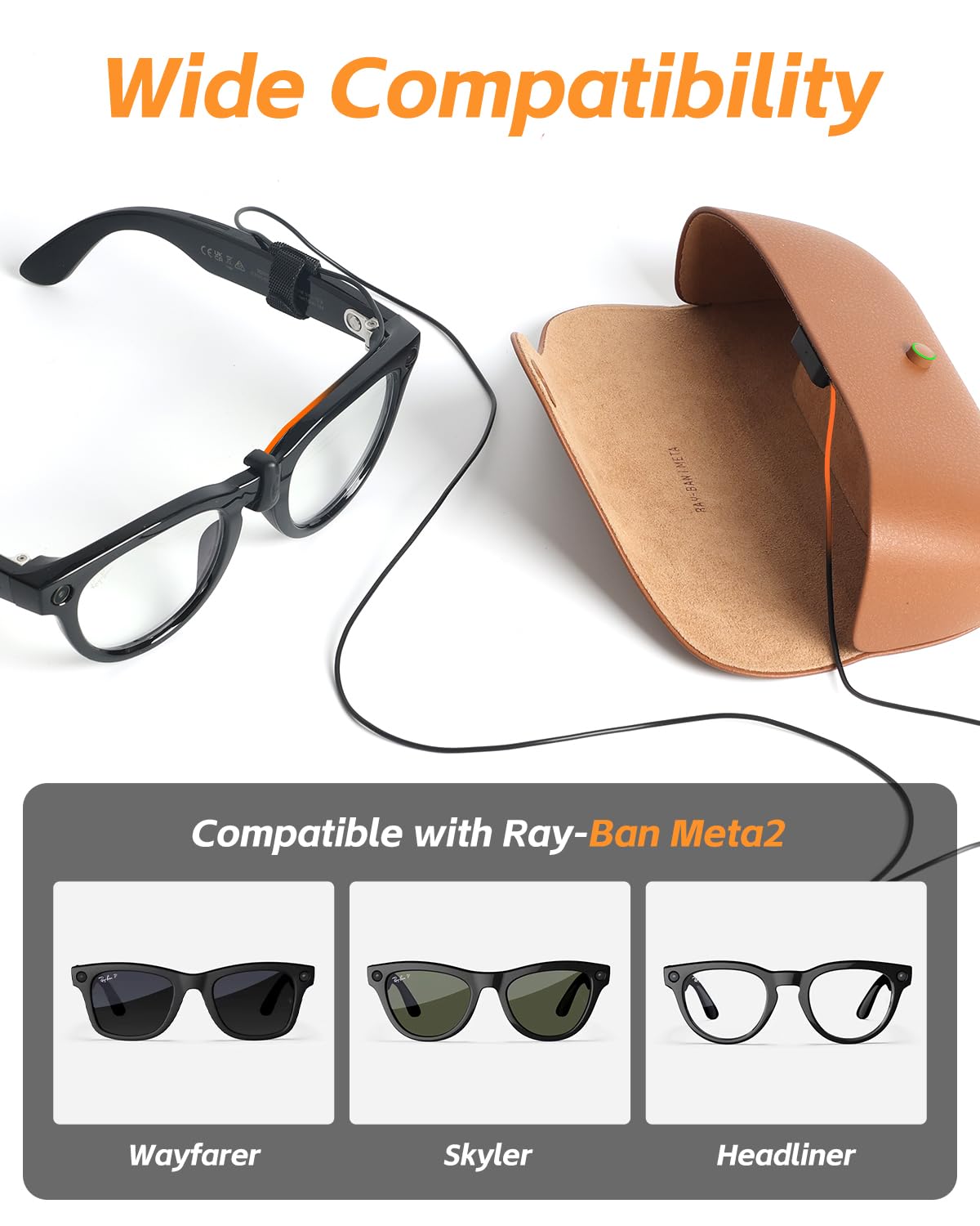 Ray-Ban Meta サングラス 充電ケース RayBan METE スマートグラス 充電 