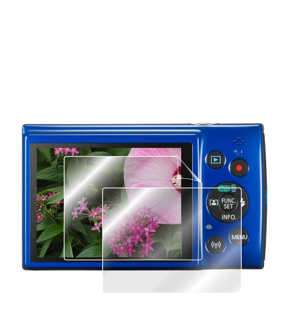 IPG for Canon PowerShot ELPH 190 is Digital Camera Screen Protector (2 Units) Invisible Screen Guard - HD Quality/Self-Healing/Bubble -Free