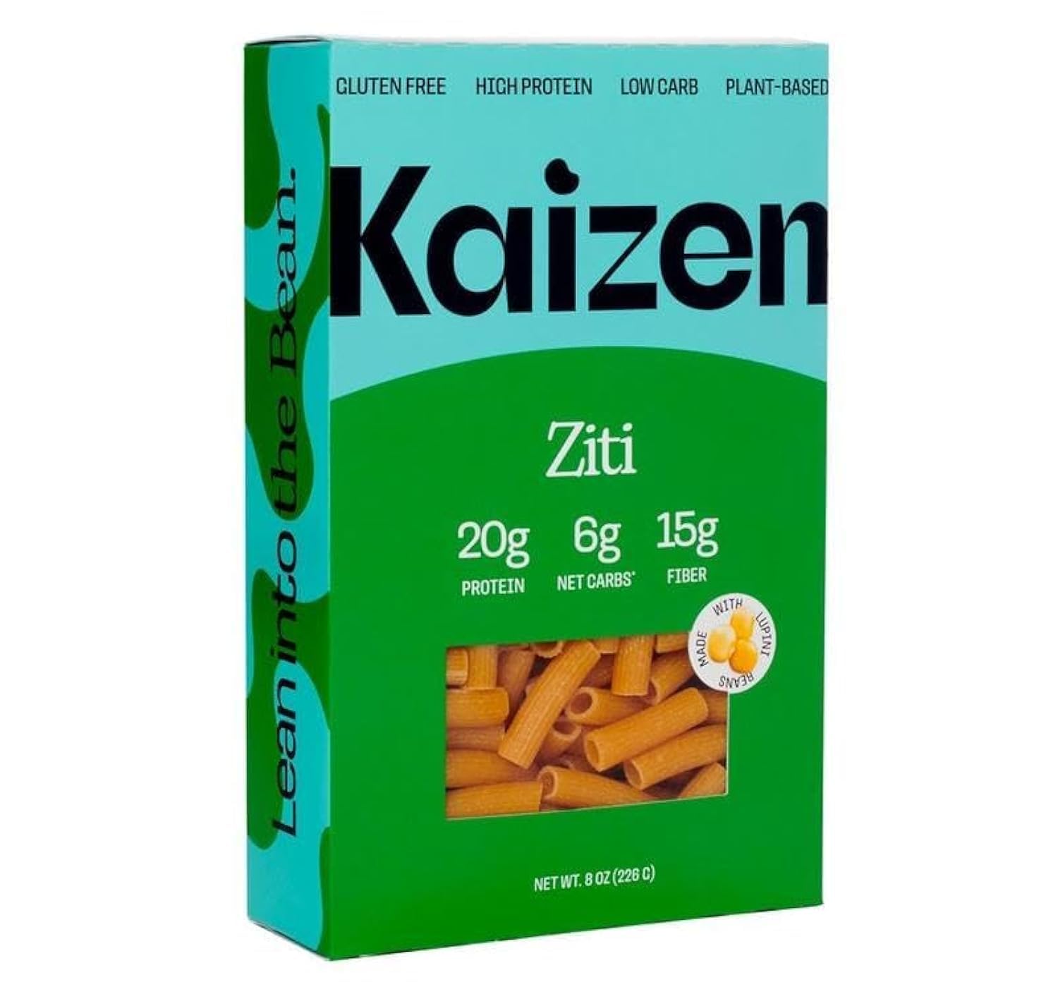 Kaizen Low Carb High Protein(20gr) Pasta Ziti 226 Gr