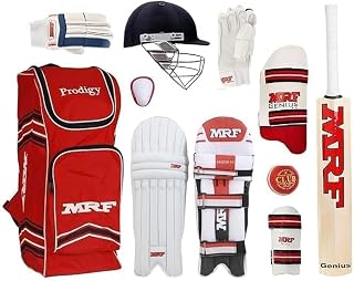 Layan Sports Grand Edition (Genius) VK-18 Virat Kolhi Complete Cricket Kit ((Size 5 (Ideal for 12-17 Year)))