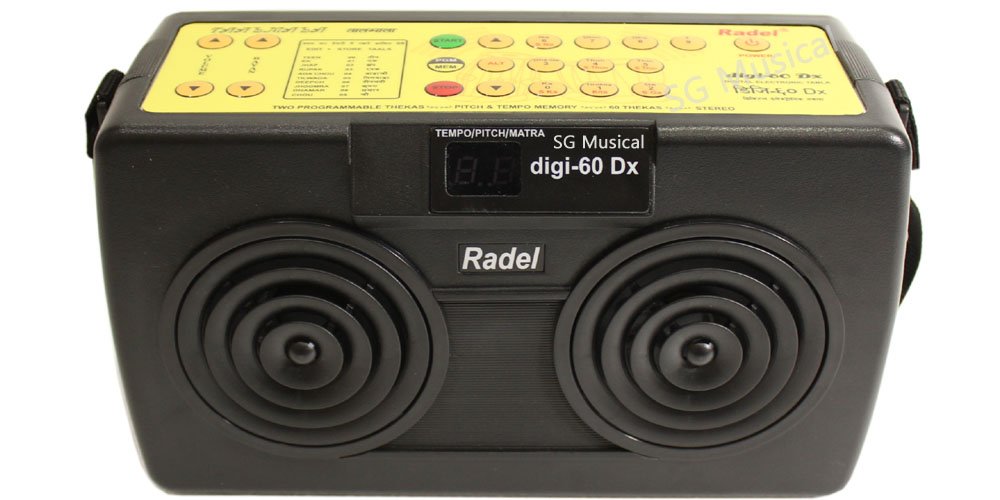 Radel Taalmala Digi-60 Dx Electronic Digital Tabla, latest 2018 Version