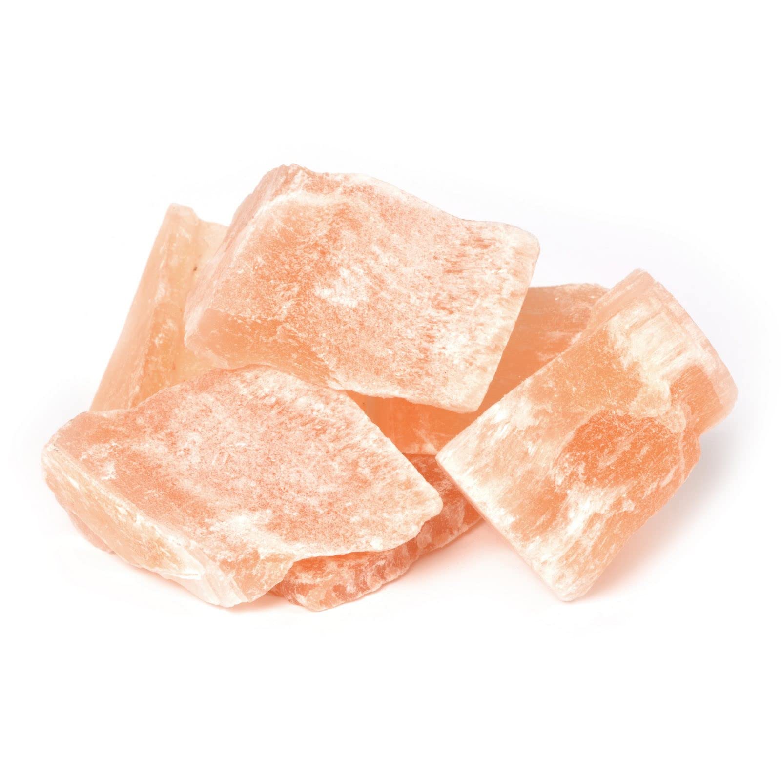 1/2LB Large Orange Selenite Natural Crystal Healing Raw Stones Rock Collection