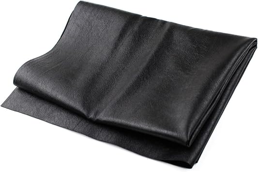 Motorcycle Seat Cover, Elastic Leather Seat Protector, Waterproof DIY Motorbike Cushion Pad Cover, Universal for Motorcycle Scooter Black