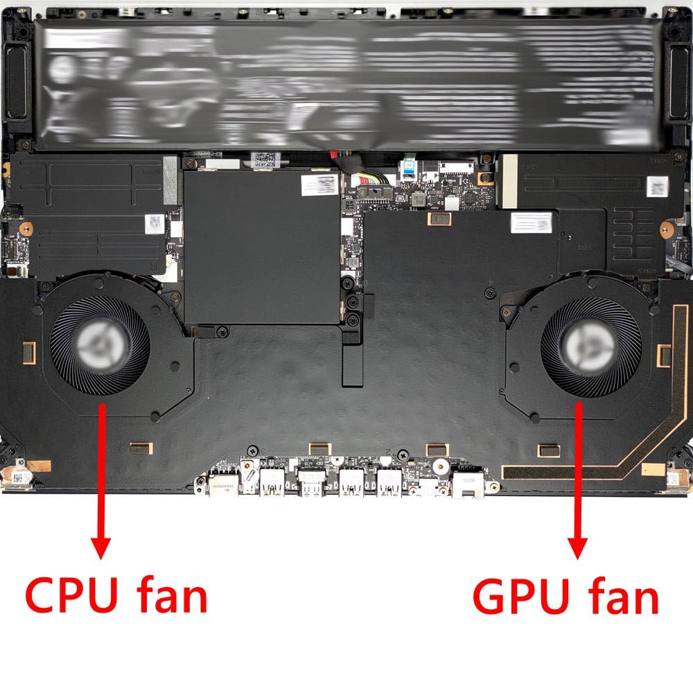 Laptop Lüfter Für Lenovo Legion 5 - CPU Und GPU Kühler Mit 4-Pin Anschluss