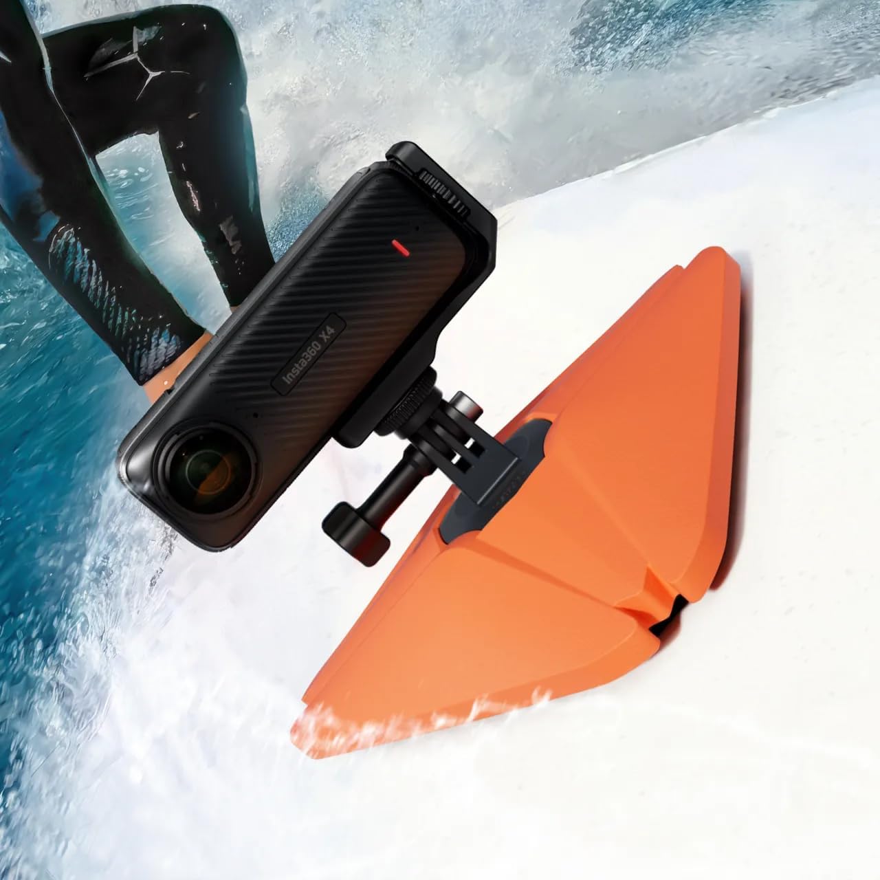 Insta360 Floating Surfboard Mount Compatible with X4/X3/X2, GO 3S/3/2, ACE PRO/ACE/ONE RS, Gopro Hero 13/12/11/10/ 9/Max, AKASO EK7000/Brave 4/Brave 7 LE/Brave 7