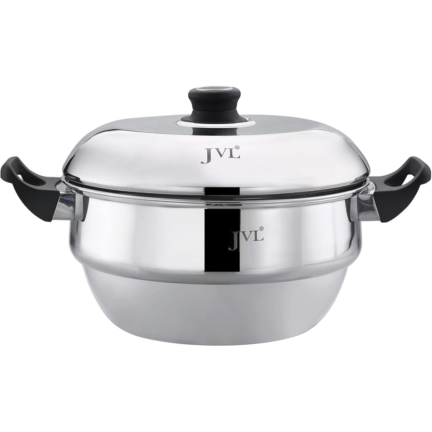 JVL Stainless Steel Induction Compatible Idli Maker with Steamer Plate ...