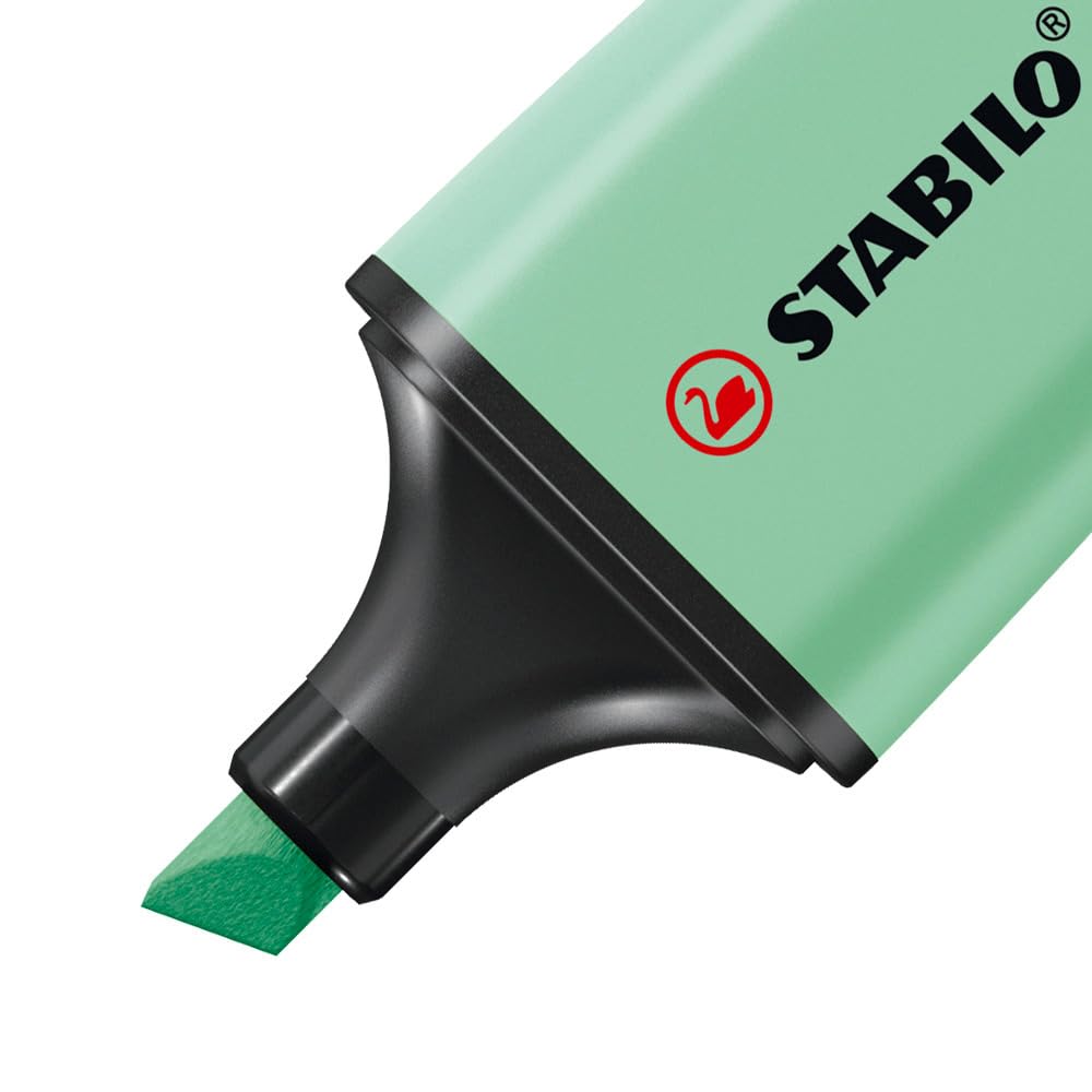 STABILO BOSS MINI Pastel - Highlighter - Pack of 6 - Assorted Colours, Multicolor, 1 count (Pack of 6) - Image 3