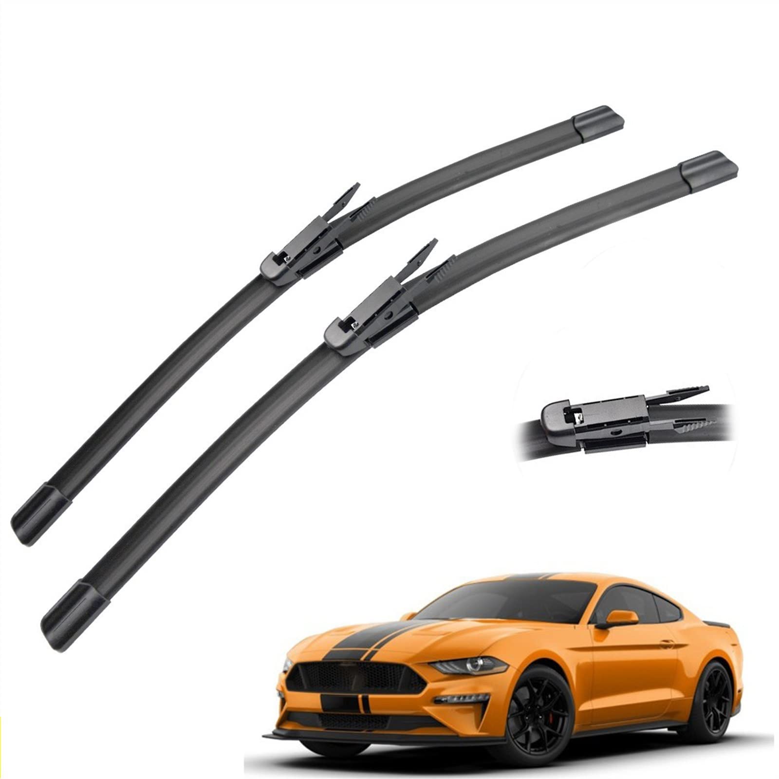 Balais d'essuie-glace Ford Mustang 2009 2015 2019 fenêtre pare-brise 22 20