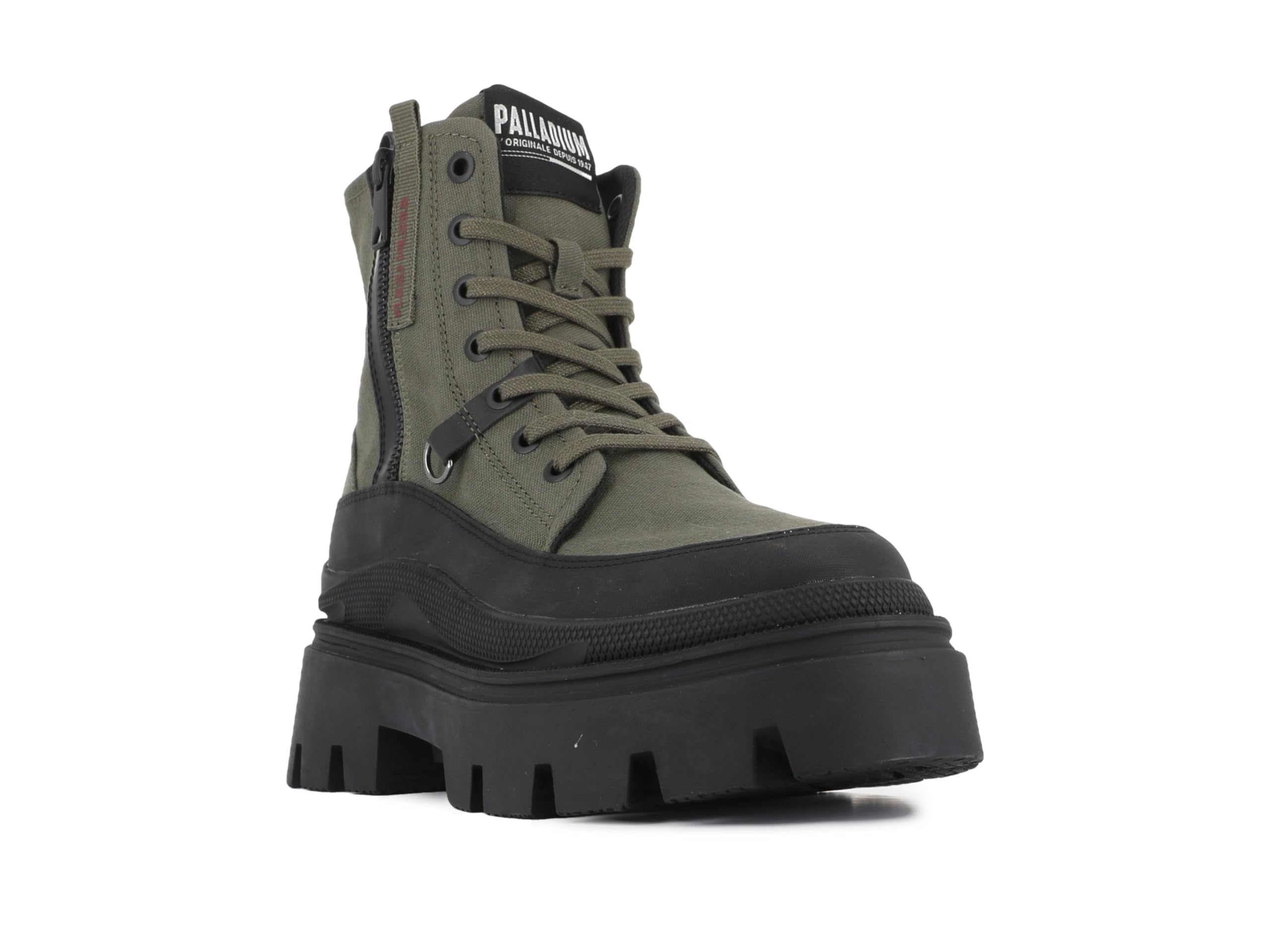 Palladium Pallasquad Zip TX, Botas Cortas al Tobillo Mujer