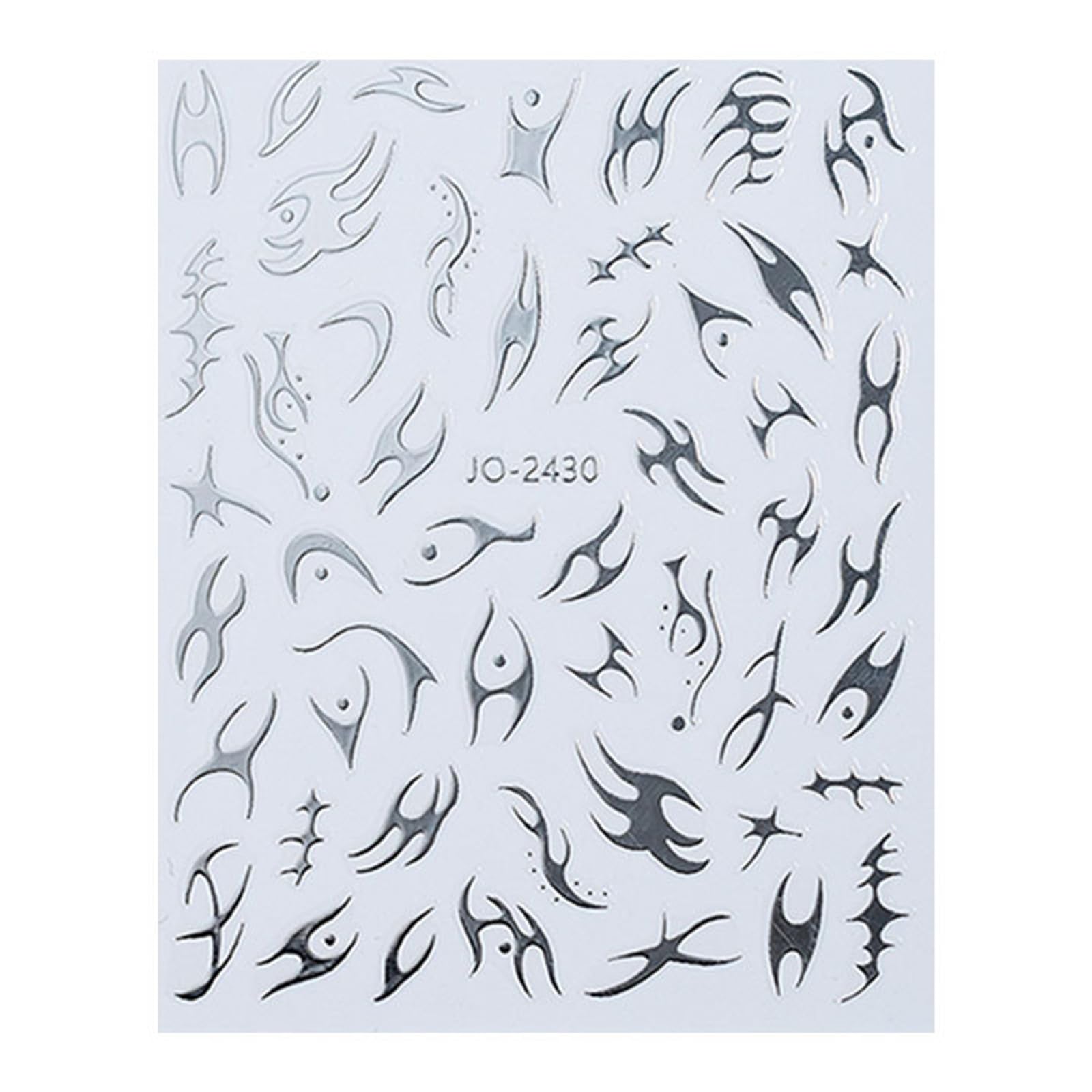 3D Nail Vinyls Stickers Glitter Nail Art Foil Transfer Sticker Decal Decorations for Women Adhesive Manicure Supplies Sliders
