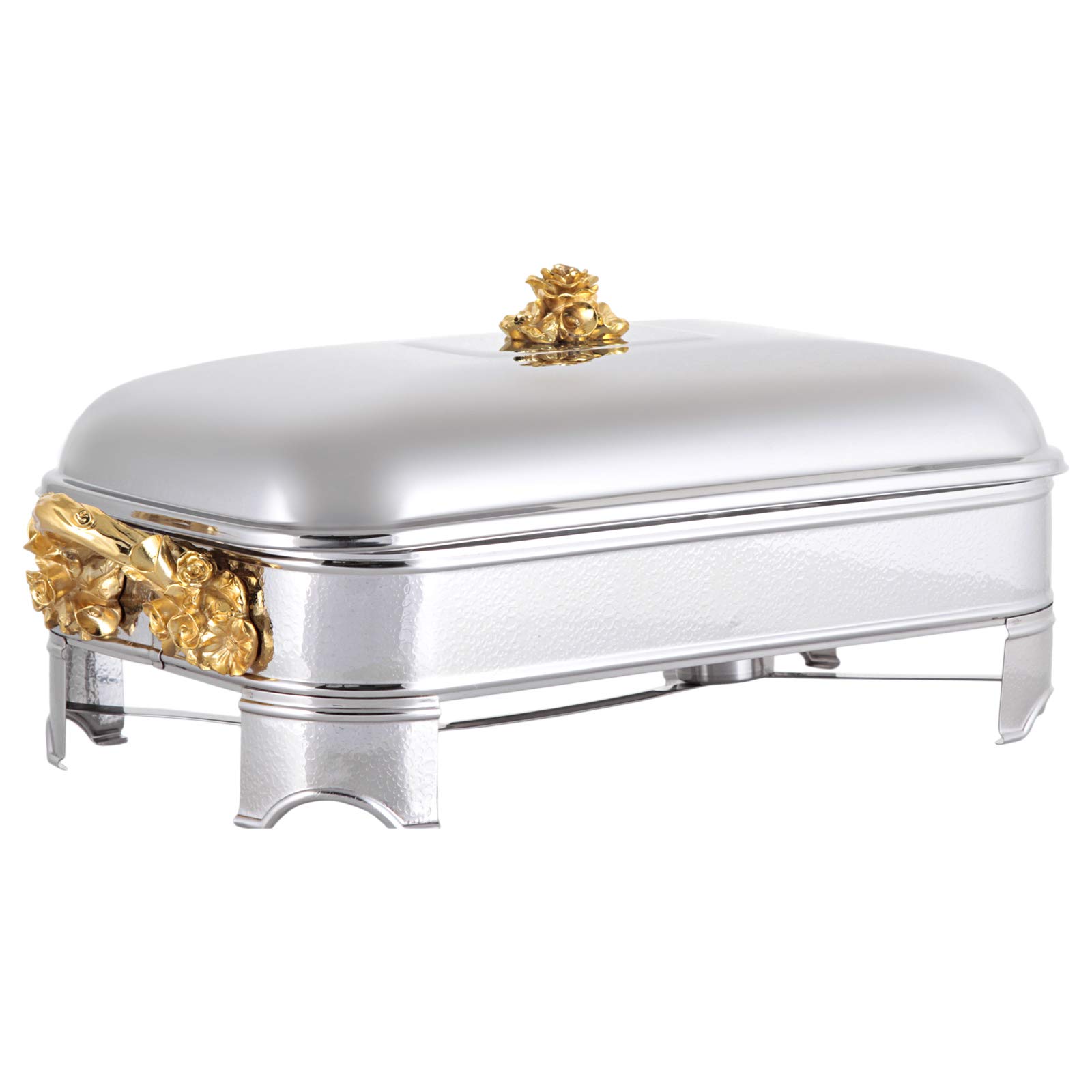 RegentStainless Steel Wild Bush Rectangle Warmer, Gold, 3 Liters, H2512697