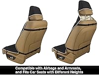 Vista 3 de Funda impermeable para asiento de coche de neopreno, protector de asiento antideslizante y a prueba de sudor, ajuste universal para asiento