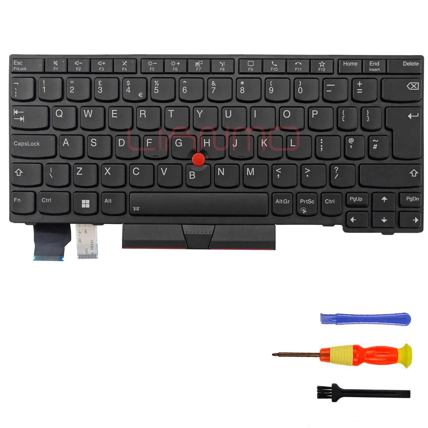 Clavier compatible ThinkPad X13 L13 réparer rétroéclairage en panne UK - 7