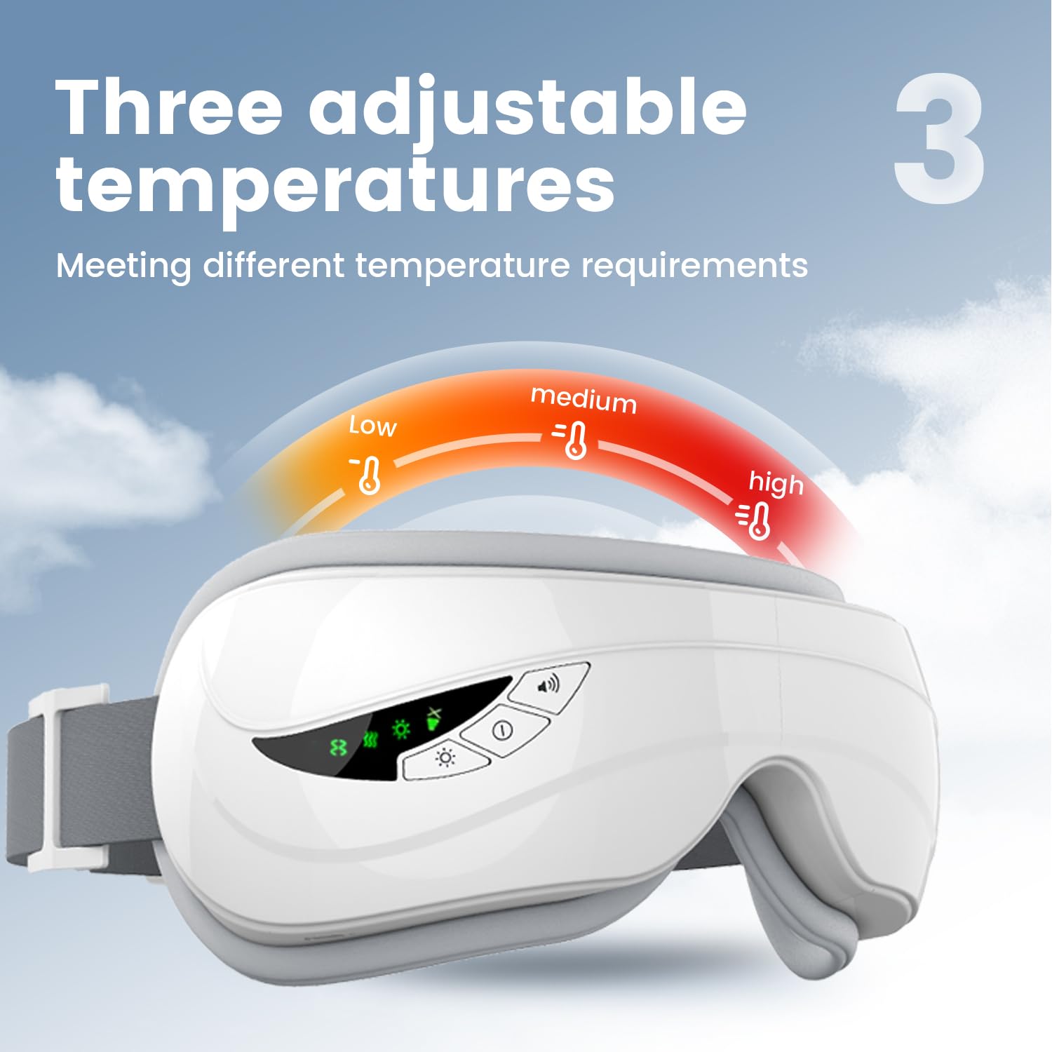 Eye Massager with Heat, Heated Eye Mask with Music, Face Massager, Eye Care Gift for Women, Eye Mask Massage for Relaxing Eyes, Gifts for Mom/Dad — Amazon image 7