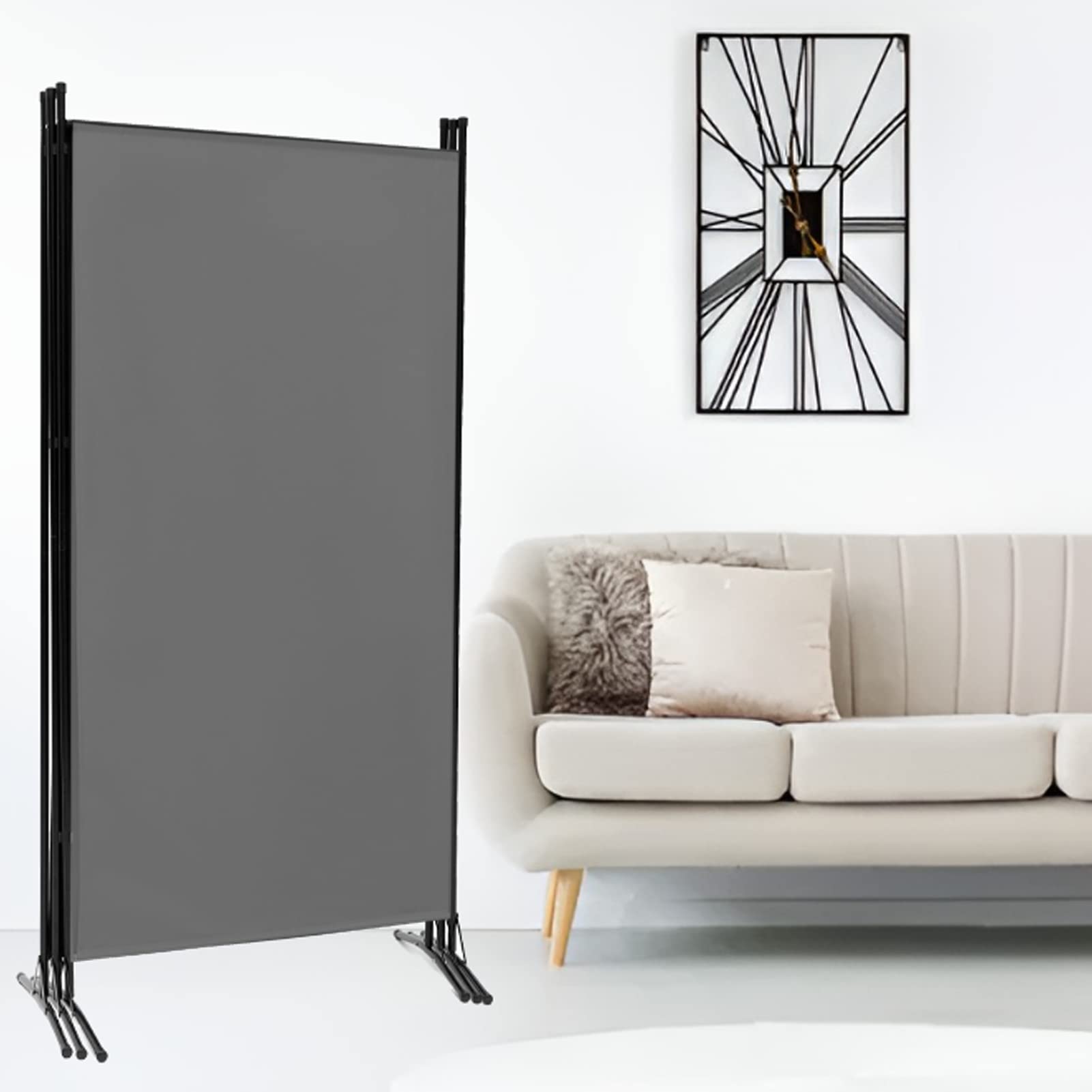 Room Divider 3Panel Folding Portable Office Walls Divider, Folding