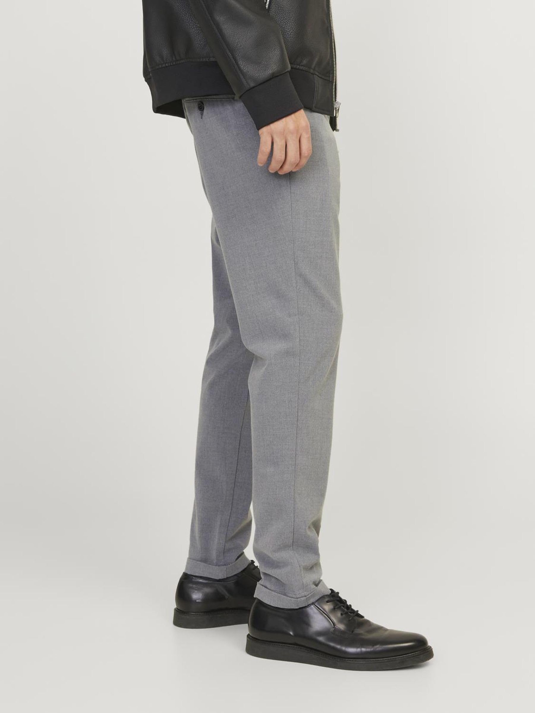 Jack & Jones Herren Jjimarco Jjconnor Akmrey Mel Noos Hose – Bild 7