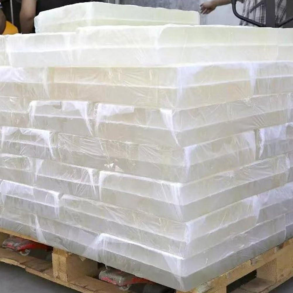 Przezroczysta baza mydła ręcznie wykonana baza mydła do samodzielnego wykonania 1000 g biała baza mydła glicerynowego z naturalnymi składnikami dla odświeżenia skóry