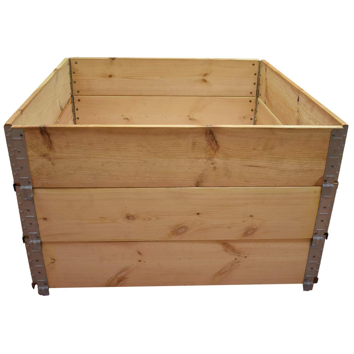 Multitanks - Carré potager en bois naturel 1000x1000mm hauteur 585mm