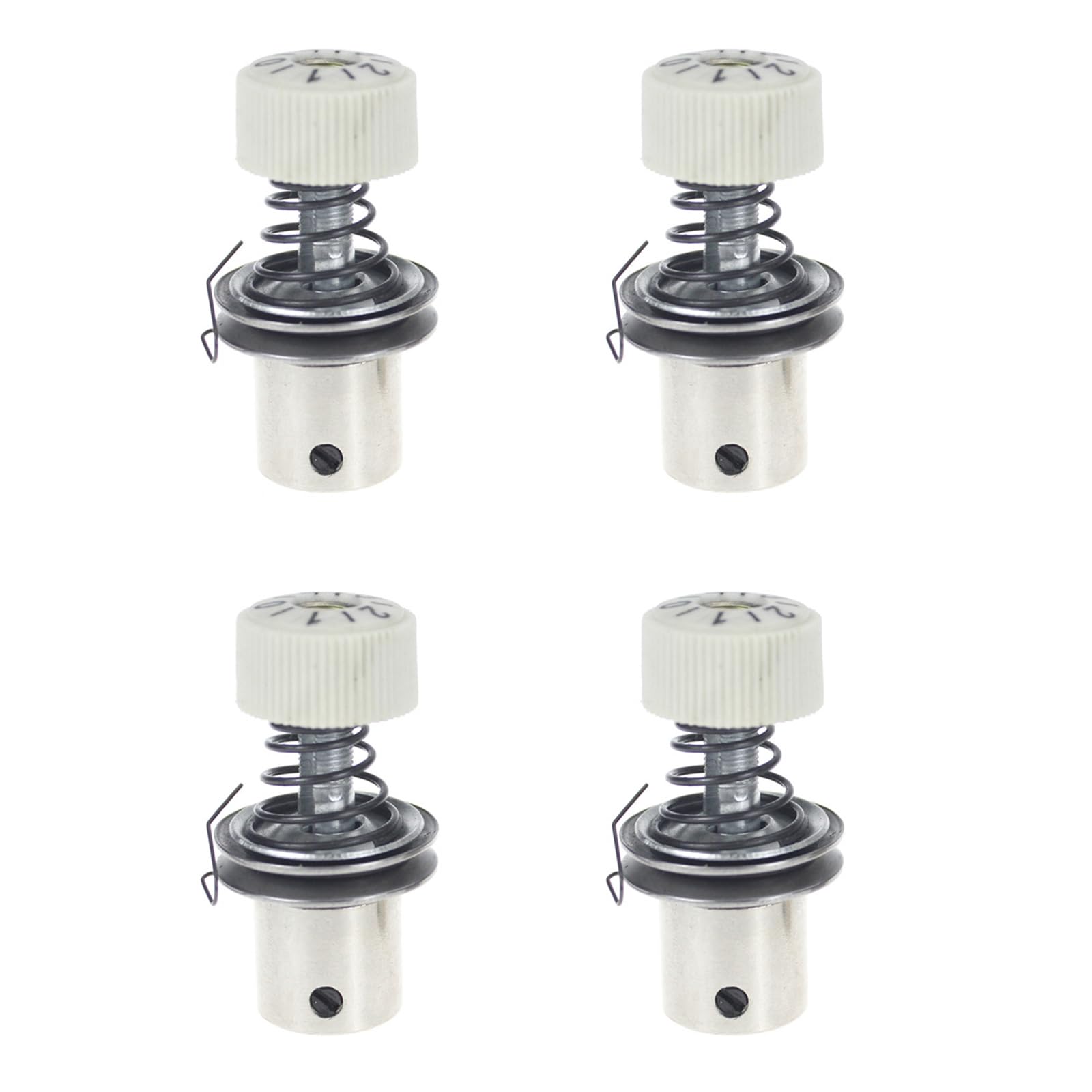 Mumuve 4Pieces Metal Thread Tension Regulator For Industrial Sewing Machine Thread Tension Regulator Assembly Thread Clamp