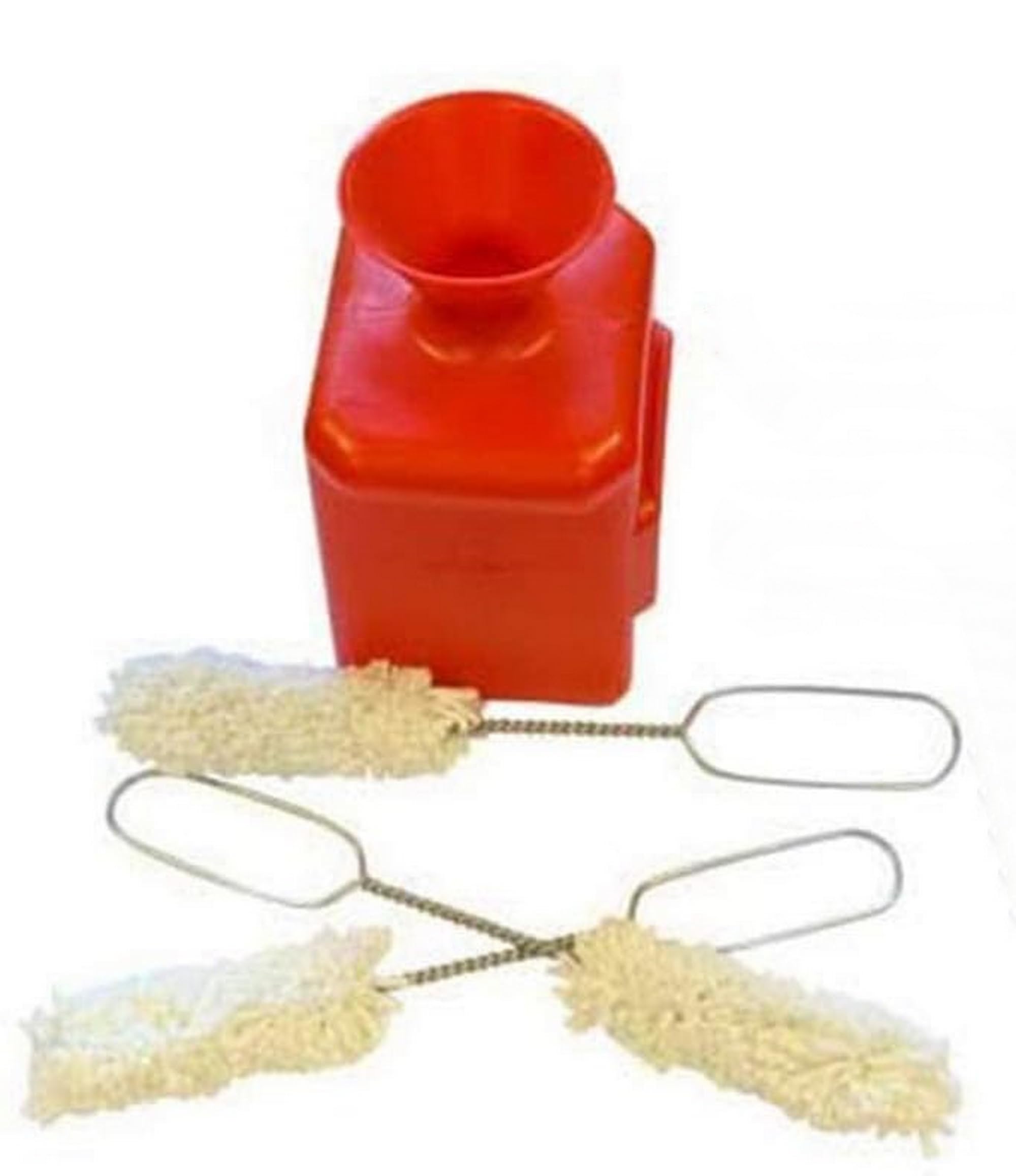 V-Pro Straight Lube Bucket for Coats Center Post Changers with 3 Lube Swabs 11.5